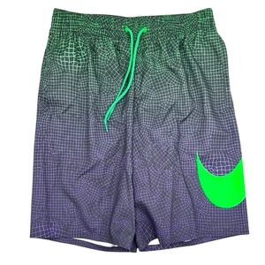 Nike Swoosh 9" Volley Swim Trunks Size Small